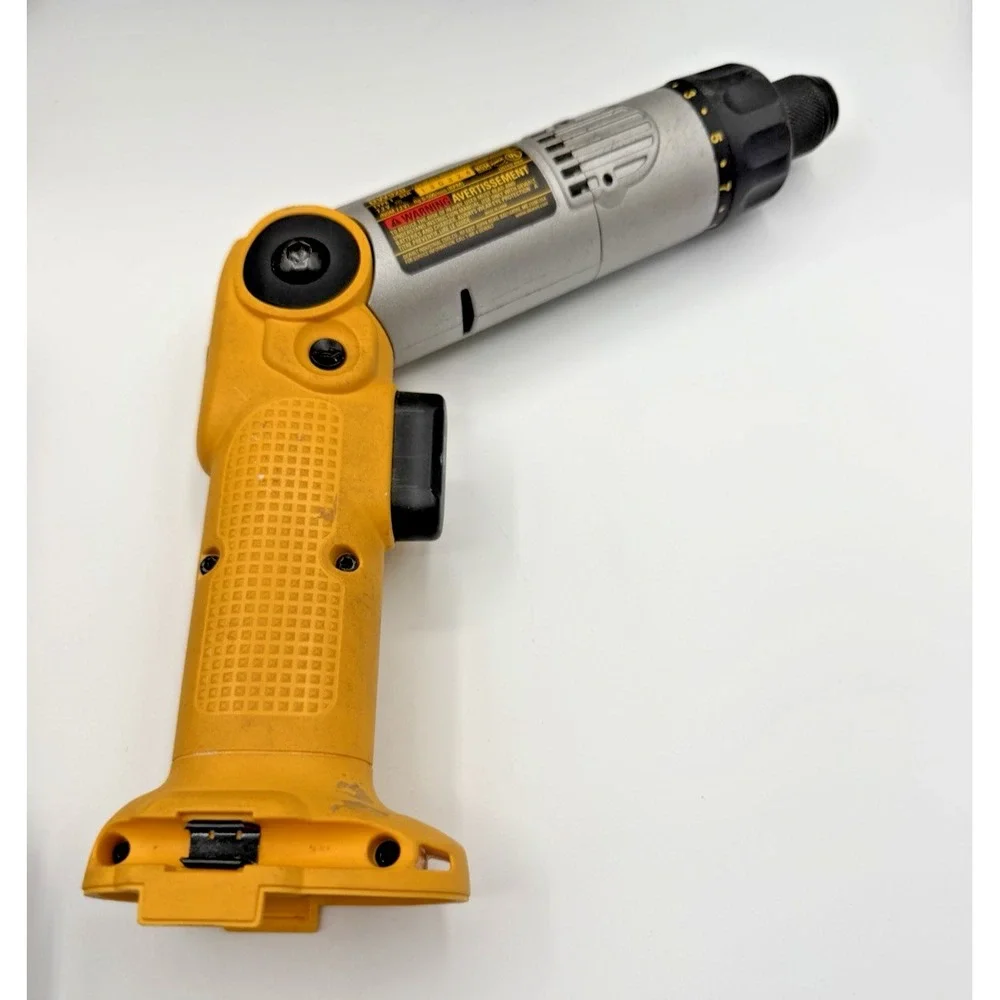 DeWalt 7.2V DW920 Cordless Adjust Angle Screwdriver W/ Battery Charger & Case